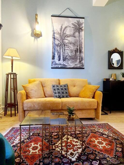 T2 Calme Vieux Tours Basilique Appartement Buitenkant foto