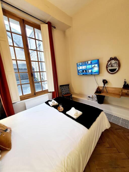 T2 Calme Vieux Tours Basilique Appartement Buitenkant foto