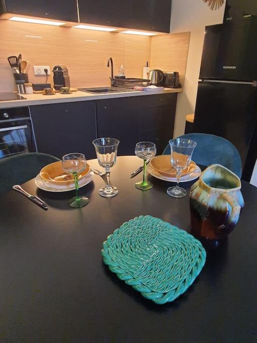 T2 Calme Vieux Tours Basilique Appartement Buitenkant foto